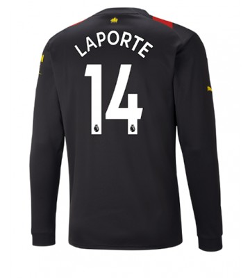 Manchester City Aymeric Laporte #14 Bortedrakt 2022-23 Langermet